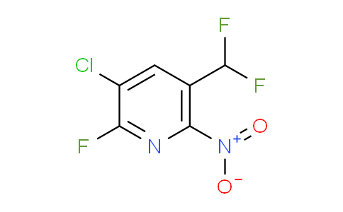 AM119633 | 1805363-99-8 | 3-Chloro-5-(difluoromethyl)-2-fluoro-6-nitropyridine
