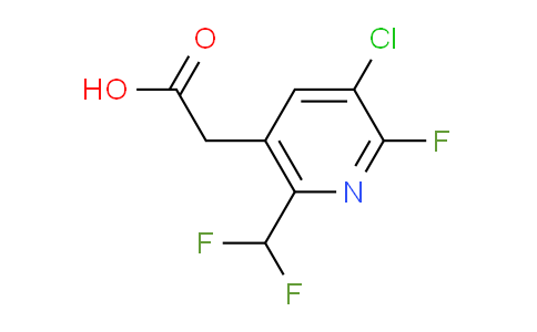 AM119642 | 1804667-37-5 | 3-Chloro-6-(difluoromethyl)-2-fluoropyridine-5-acetic acid