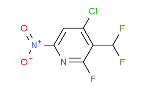 AM119643 | 1806965-59-2 | 4-Chloro-3-(difluoromethyl)-2-fluoro-6-nitropyridine
