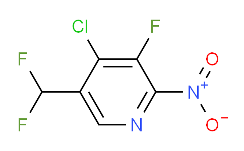 AM119644 | 1805404-59-4 | 4-Chloro-5-(difluoromethyl)-3-fluoro-2-nitropyridine