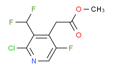 AM119647 | 1804667-47-7 | Methyl 2-chloro-3-(difluoromethyl)-5-fluoropyridine-4-acetate