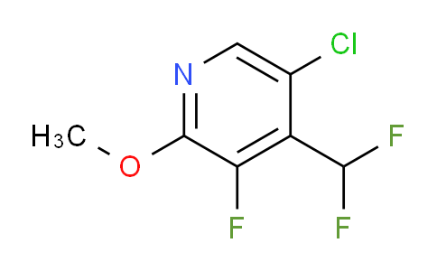 AM119652 | 1805057-79-7 | 5-Chloro-4-(difluoromethyl)-3-fluoro-2-methoxypyridine