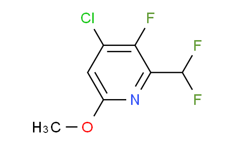 AM119659 | 1804672-11-4 | 4-Chloro-2-(difluoromethyl)-3-fluoro-6-methoxypyridine