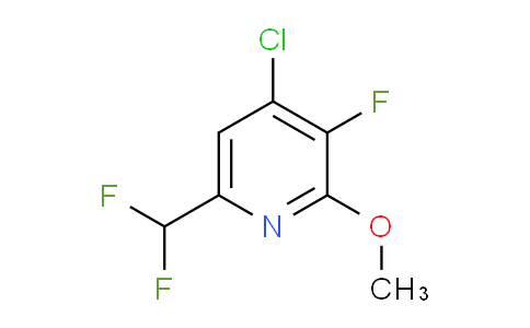 AM119660 | 1805390-66-2 | 4-Chloro-6-(difluoromethyl)-3-fluoro-2-methoxypyridine