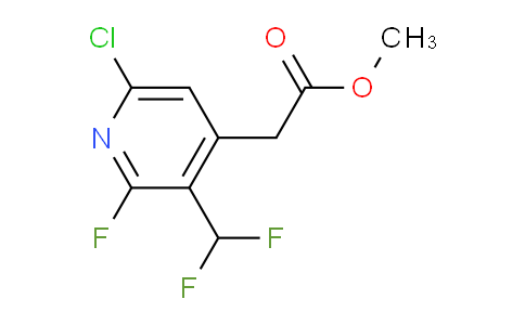 AM119662 | 1804667-64-8 | Methyl 6-chloro-3-(difluoromethyl)-2-fluoropyridine-4-acetate