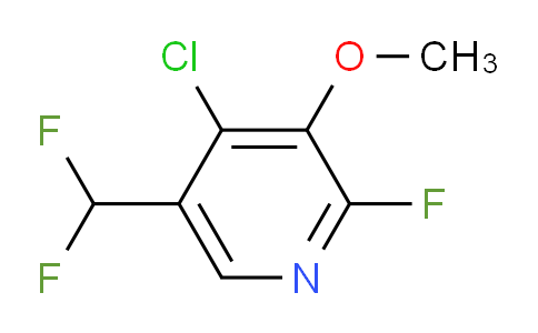 AM119666 | 1805390-75-3 | 4-Chloro-5-(difluoromethyl)-2-fluoro-3-methoxypyridine