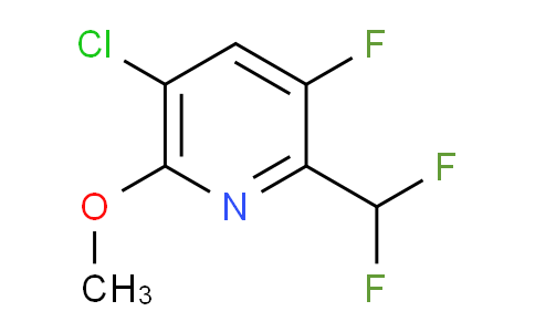 AM119668 | 1805058-02-9 | 5-Chloro-2-(difluoromethyl)-3-fluoro-6-methoxypyridine