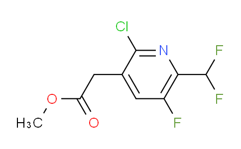AM119670 | 1804667-68-2 | Methyl 2-chloro-6-(difluoromethyl)-5-fluoropyridine-3-acetate