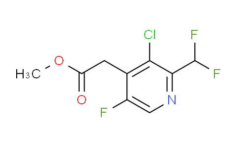 AM119673 | 1804667-71-7 | Methyl 3-chloro-2-(difluoromethyl)-5-fluoropyridine-4-acetate