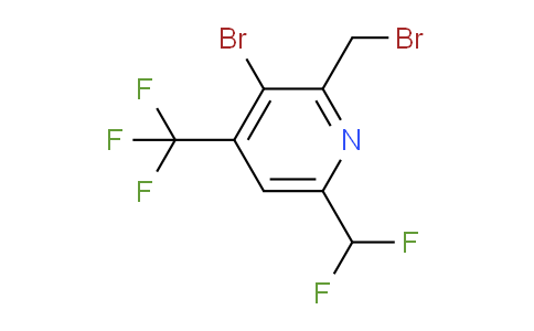 AM119694 | 1806916-65-3 | 3-Bromo-2-(bromomethyl)-6-(difluoromethyl)-4-(trifluoromethyl)pyridine