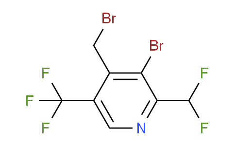 AM119696 | 1806916-82-4 | 3-Bromo-4-(bromomethyl)-2-(difluoromethyl)-5-(trifluoromethyl)pyridine