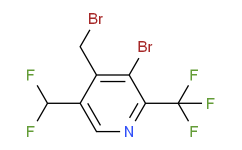 AM119698 | 1805355-10-5 | 3-Bromo-4-(bromomethyl)-5-(difluoromethyl)-2-(trifluoromethyl)pyridine