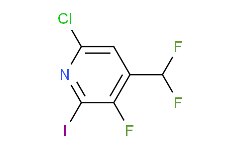AM119699 | 1804466-42-9 | 6-Chloro-4-(difluoromethyl)-3-fluoro-2-iodopyridine