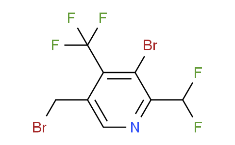 AM119702 | 1805341-19-8 | 3-Bromo-5-(bromomethyl)-2-(difluoromethyl)-4-(trifluoromethyl)pyridine