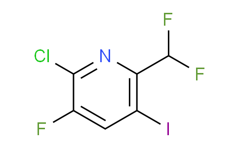 AM119707 | 1806922-30-4 | 2-Chloro-6-(difluoromethyl)-3-fluoro-5-iodopyridine