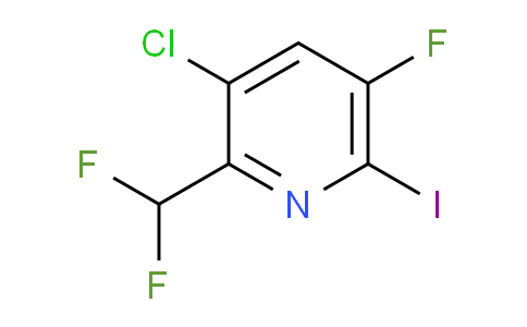 AM119713 | 1806861-62-0 | 3-Chloro-2-(difluoromethyl)-5-fluoro-6-iodopyridine