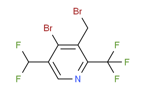 AM119715 | 1805341-27-8 | 4-Bromo-3-(bromomethyl)-5-(difluoromethyl)-2-(trifluoromethyl)pyridine