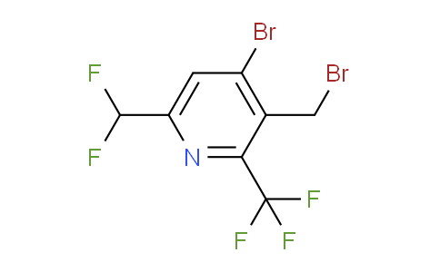 AM119717 | 1806859-15-3 | 4-Bromo-3-(bromomethyl)-6-(difluoromethyl)-2-(trifluoromethyl)pyridine