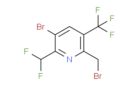 AM119722 | 1805253-29-5 | 3-Bromo-6-(bromomethyl)-2-(difluoromethyl)-5-(trifluoromethyl)pyridine