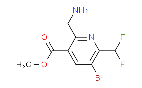 AM119723 | 1806857-26-0 | Methyl 2-(aminomethyl)-5-bromo-6-(difluoromethyl)pyridine-3-carboxylate