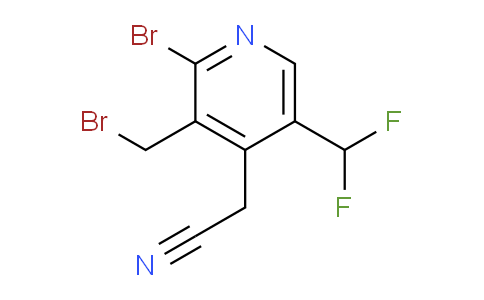 AM119725 | 1805944-79-9 | 2-Bromo-3-(bromomethyl)-5-(difluoromethyl)pyridine-4-acetonitrile