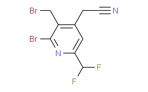 AM119727 | 1806859-37-9 | 2-Bromo-3-(bromomethyl)-6-(difluoromethyl)pyridine-4-acetonitrile