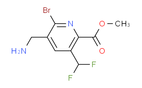 AM119734 | 1805255-78-0 | Methyl 3-(aminomethyl)-2-bromo-5-(difluoromethyl)pyridine-6-carboxylate