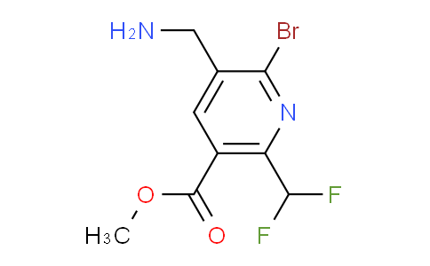 AM119737 | 1806857-34-0 | Methyl 3-(aminomethyl)-2-bromo-6-(difluoromethyl)pyridine-5-carboxylate