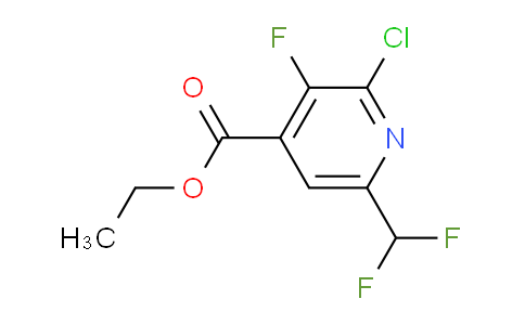 AM119738 | 1805262-28-5 | Ethyl 2-chloro-6-(difluoromethyl)-3-fluoropyridine-4-carboxylate
