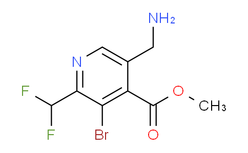 AM119748 | 1806914-77-1 | Methyl 5-(aminomethyl)-3-bromo-2-(difluoromethyl)pyridine-4-carboxylate