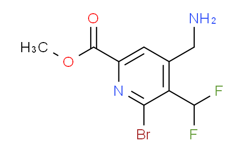 AM119749 | 1805942-51-1 | Methyl 4-(aminomethyl)-2-bromo-3-(difluoromethyl)pyridine-6-carboxylate