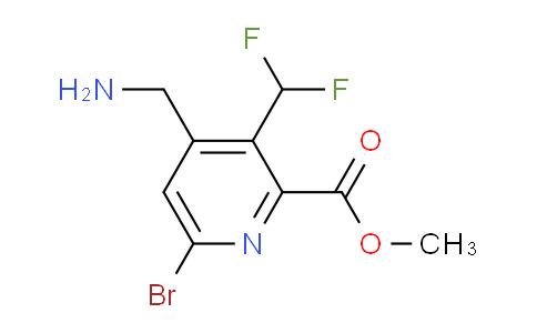 AM119751 | 1806970-64-8 | Methyl 4-(aminomethyl)-6-bromo-3-(difluoromethyl)pyridine-2-carboxylate