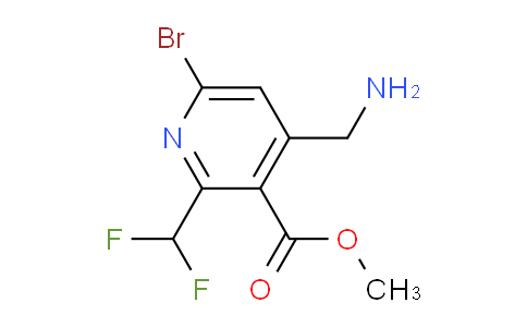 AM119753 | 1805454-24-3 | Methyl 4-(aminomethyl)-6-bromo-2-(difluoromethyl)pyridine-3-carboxylate
