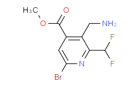 AM119765 | 1805942-57-7 | Methyl 3-(aminomethyl)-6-bromo-2-(difluoromethyl)pyridine-4-carboxylate