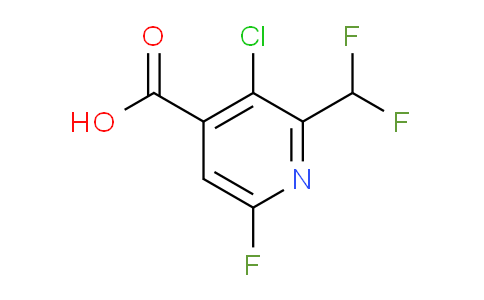 AM119767 | 1804467-43-3 | 3-Chloro-2-(difluoromethyl)-6-fluoropyridine-4-carboxylic acid