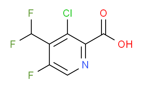 AM119769 | 1804467-52-4 | 3-Chloro-4-(difluoromethyl)-5-fluoropyridine-2-carboxylic acid