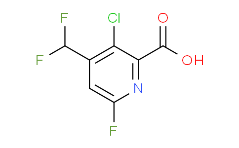 AM119771 | 1807039-34-4 | 3-Chloro-4-(difluoromethyl)-6-fluoropyridine-2-carboxylic acid