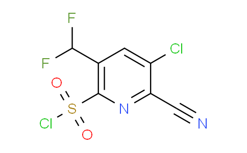 AM119773 | 1805370-32-4 | 3-Chloro-2-cyano-5-(difluoromethyl)pyridine-6-sulfonyl chloride