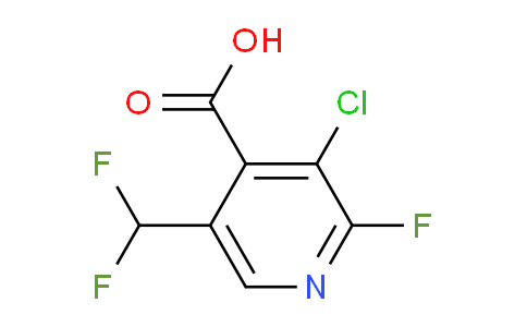 AM119775 | 1806935-14-7 | 3-Chloro-5-(difluoromethyl)-2-fluoropyridine-4-carboxylic acid