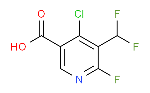AM119784 | 1805261-17-9 | 4-Chloro-3-(difluoromethyl)-2-fluoropyridine-5-carboxylic acid