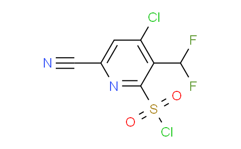 AM119790 | 1805981-21-8 | 4-Chloro-6-cyano-3-(difluoromethyl)pyridine-2-sulfonyl chloride