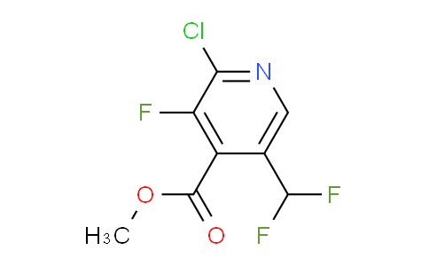 AM119799 | 1805990-16-2 | Methyl 2-chloro-5-(difluoromethyl)-3-fluoropyridine-4-carboxylate