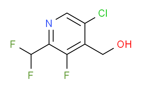 5-Chloro-2-(difluoromethyl)-3-fluoropyridine-4-methanol