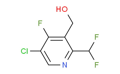 5-Chloro-2-(difluoromethyl)-4-fluoropyridine-3-methanol