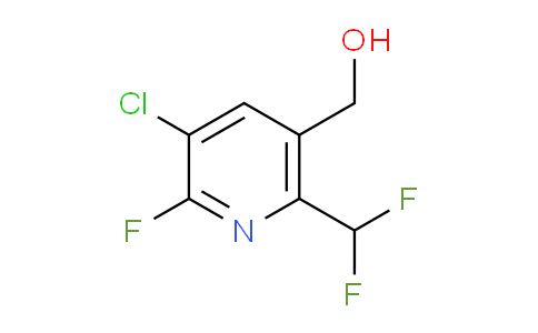 3-Chloro-6-(difluoromethyl)-2-fluoropyridine-5-methanol