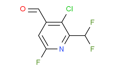 AM119839 | 1805374-13-3 | 3-Chloro-2-(difluoromethyl)-6-fluoropyridine-4-carboxaldehyde