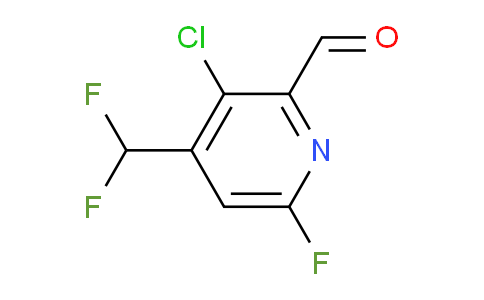 AM119842 | 1806969-71-0 | 3-Chloro-4-(difluoromethyl)-6-fluoropyridine-2-carboxaldehyde