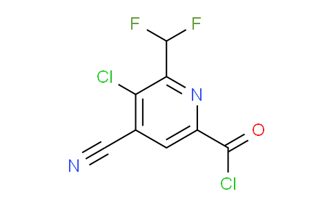 AM119845 | 1805056-08-9 | 3-Chloro-4-cyano-2-(difluoromethyl)pyridine-6-carbonyl chloride