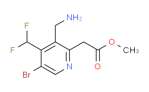 AM119846 | 1805943-56-9 | Methyl 3-(aminomethyl)-5-bromo-4-(difluoromethyl)pyridine-2-acetate