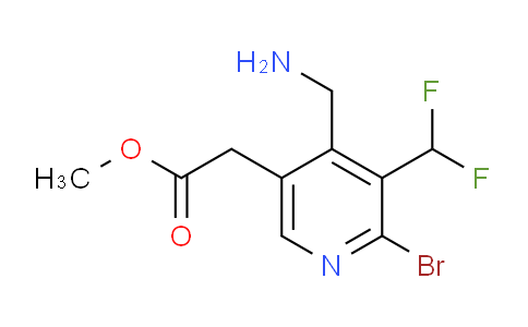 AM119848 | 1805447-77-1 | Methyl 4-(aminomethyl)-2-bromo-3-(difluoromethyl)pyridine-5-acetate